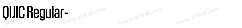 QlJlC Regular字体转换